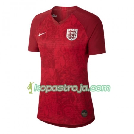 Billiga Fotbollströjor England Borta tröja Dam VM 2019 Kortärmad